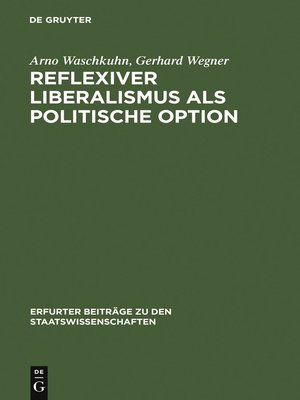 cover image of Reflexiver Liberalismus als Politische Option